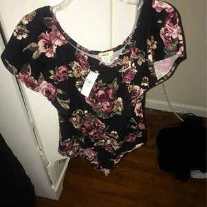 Rue 21 off the shoulder body suit